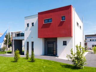 Fertighaus Musterhaus Bielefeld von allkauf haus,  Außenansicht 1