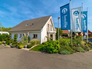 Fertighaus Musterhaus Dölzig von allkauf haus, Außenansicht 1