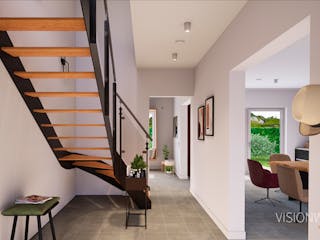 Fertighaus Musterhaus Dresden von OKAL Haus Schlüsselfertig ab 490500€,  Innenansicht 2