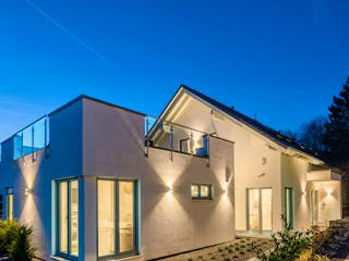 Fertighaus Musterhaus Estenfeld von allkauf haus,  Außenansicht 1