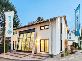 Fertighaus Musterhaus Fellbach von allkauf haus,  Außenansicht 1