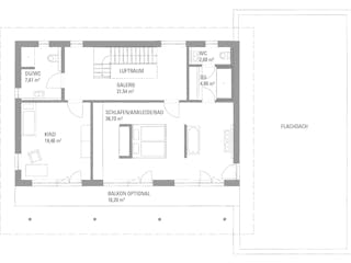 Fertighaus Musterhaus "Fellbach" von KAMPA,  Innenansicht 7