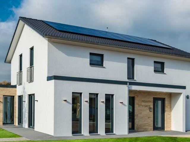 Fertighaus Musterhaus Göteborg von RENSCH-HAUS,  Außenansicht 1