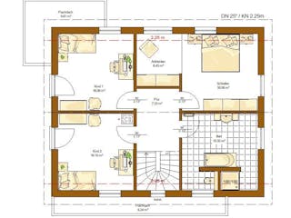 Fertighaus Musterhaus Göteborg von RENSCH-HAUS,  Innenansicht 9