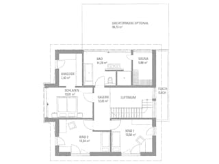 Fertighaus Musterhaus "Günzburg" von KAMPA,  Innenansicht 6