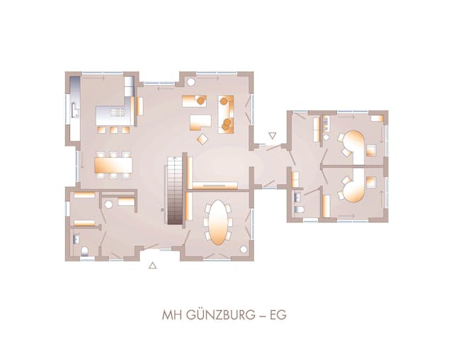 Fertighaus Musterhaus Günzburg von allkauf haus,  Innenansicht 2