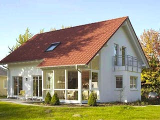 Fertighaus Musterhaus Kaarst von allkauf haus,  Außenansicht 1