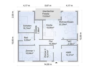 Fertighaus Musterhaus Kaiserslautern von ScanHaus Marlow,  Innenansicht 6