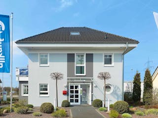 Fertighaus Musterhaus Kamen von allkauf haus,  Außenansicht 1