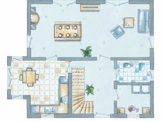 Fertighaus Musterhaus Kamen von allkauf haus,  Innenansicht 10