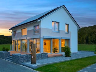 Fertighaus Musterhaus "Köln-Frechen" von KAMPA,  Außenansicht 1