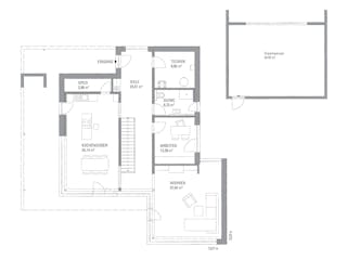 Fertighaus Musterhaus "Ludwigsfelde" von KAMPA,  Innenansicht 7