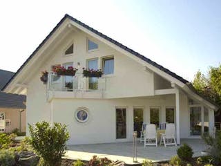 Fertighaus Musterhaus Mannheim von allkauf haus,  Außenansicht 1