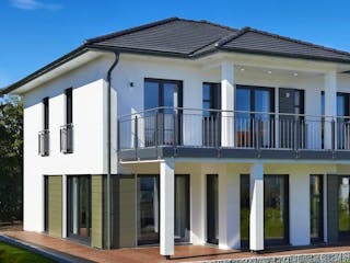 Fertighaus Musterhaus Montana von RENSCH-HAUS,  Außenansicht 1