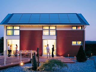 Fertighaus Musterhaus "Mülheim-Kärlich" von KAMPA,  Außenansicht 1