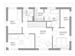 Fertighaus Musterhaus "Mülheim-Kärlich" von KAMPA,  Innenansicht 3