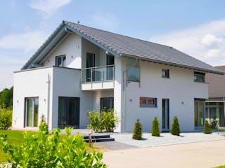 Fertighaus Musterhaus Nürnberg Erlangen von allkauf haus, Außenansicht 1