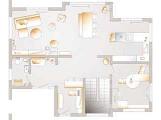 Fertighaus Musterhaus Osnabrück von allkauf haus,  Innenansicht 9