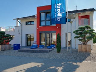 Fertighaus Musterhaus Poing von allkauf haus,  Außenansicht 1