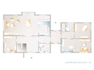 Fertighaus Musterhaus Poing von allkauf haus,  Innenansicht 7