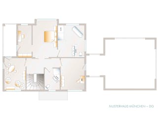 Fertighaus Musterhaus Poing von allkauf haus,  Innenansicht 8