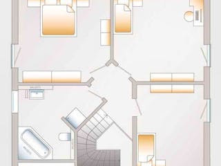 Fertighaus Musterhaus Saarwellingen von allkauf haus,  Innenansicht 6