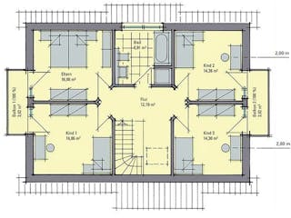 Fertighaus Musterhaus Sabrina von GUSSEK HAUS,  Innenansicht 9