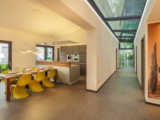 Fertighaus Musterhaus Stuttgart von LUXHAUS, Bungalow Innenansicht 6