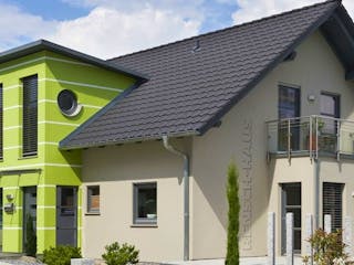 Fertighaus Musterhaus Valencia von RENSCH-HAUS,  Außenansicht 1