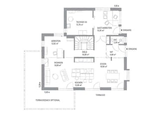 Fertighaus Musterhaus "Villingen-Schwenningen" von KAMPA,  Innenansicht 6