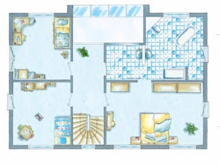 Fertighaus Musterhaus Villingen-Schwenningen von allkauf haus,  Innenansicht 1