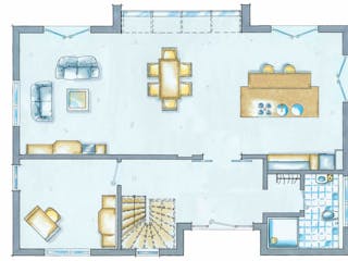 Fertighaus Musterhaus Villingen-Schwenningen von allkauf haus,  Innenansicht 2