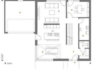 Fertighaus Musterhaus "Vision" Wolfsburg von Danwood, Innenansicht 9