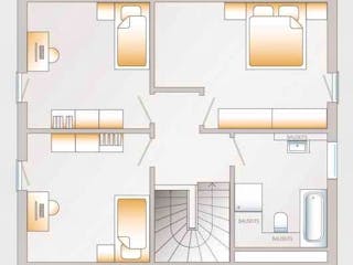 Fertighaus Musterhaus Vogelsdorf von allkauf haus, Innenansicht 9