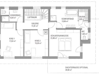 Fertighaus Musterhaus "Werder Havel" von KAMPA,  Innenansicht 2