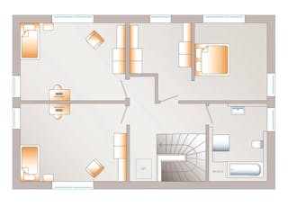 Fertighaus Musterhaus Werder von allkauf haus, Innenansicht 6