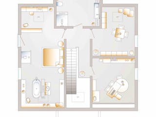 Fertighaus Musterhaus Wuppertal von allkauf haus,  Innenansicht 1