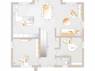 Fertighaus Musterhaus Wuppertal von allkauf haus,  Innenansicht 2