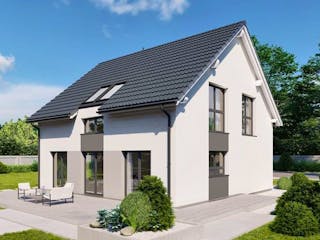 Fertighaus Point 153.1 von Danwood Schlüsselfertig ab 312300€, Satteldach-Klassiker Innenansicht 4
