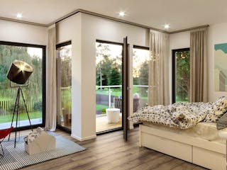 Fertighaus SOLUTION 242 V5 von Living Fertighaus Schlüsselfertig ab 563421€, Innenansicht 3