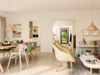 Fertighaus SOLUTION 242 V5 von Living Fertighaus Schlüsselfertig ab 563421€, Innenansicht 4