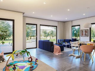 Fertighaus SOLUTION 242 V5 von Living Fertighaus Schlüsselfertig ab 563421€, Innenansicht 5