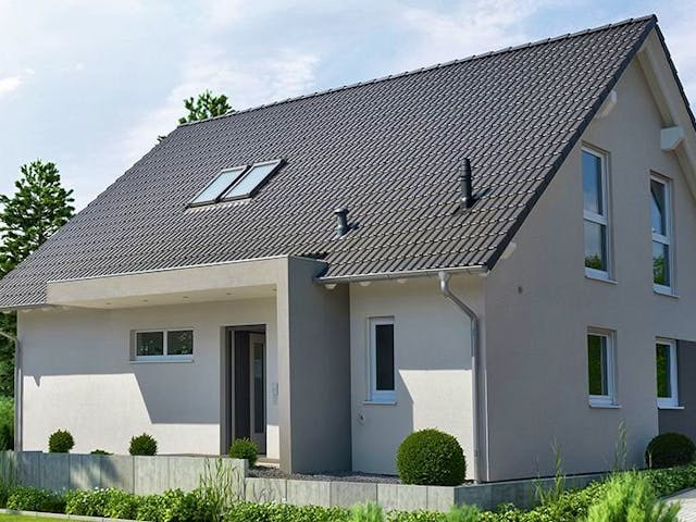Fertighaus SOLUTION Bielefeld von Living Fertighaus, Außenansicht 1