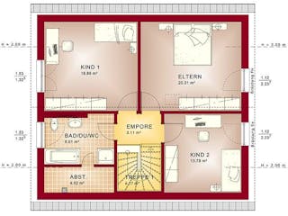 Fertighaus SOLUTION Gründau von Living Fertighaus,  Innenansicht 2