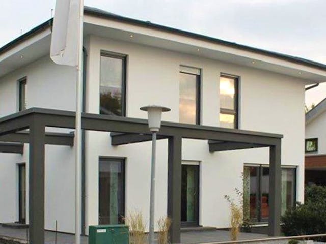 Fertighaus SOLUTION Mannheim von Living Fertighaus,  Außenansicht 1