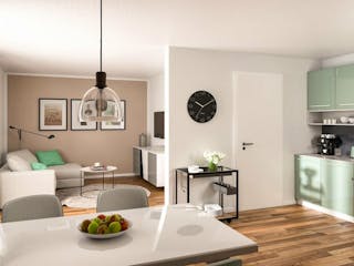 Massivhaus Stadthaus 100 von Schmid-Haus Schlüsselfertig ab 283620€, Innenansicht 1