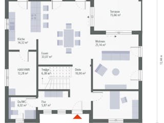 Fertighaus Staffel 15 von OKAL Haus Schlüsselfertig ab 569900€,  Innenansicht 7