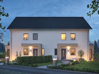 Fertighaus TwinStyle 19.01 S von massa haus Ausbauhaus ab 185999€, Innenansicht 2