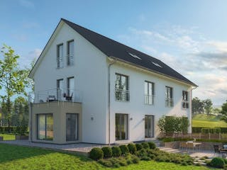 Fertighaus TwinStyle 19.01 S von massa haus Ausbauhaus ab 185999€, Innenansicht 3