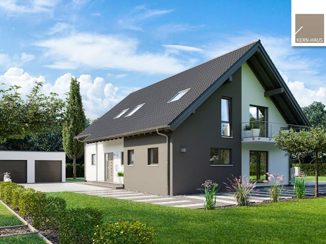 Massivhaus Zweifamilienhaus Extend von Kern-Haus Ausbauhaus ab 647900€,  Innenansicht 2